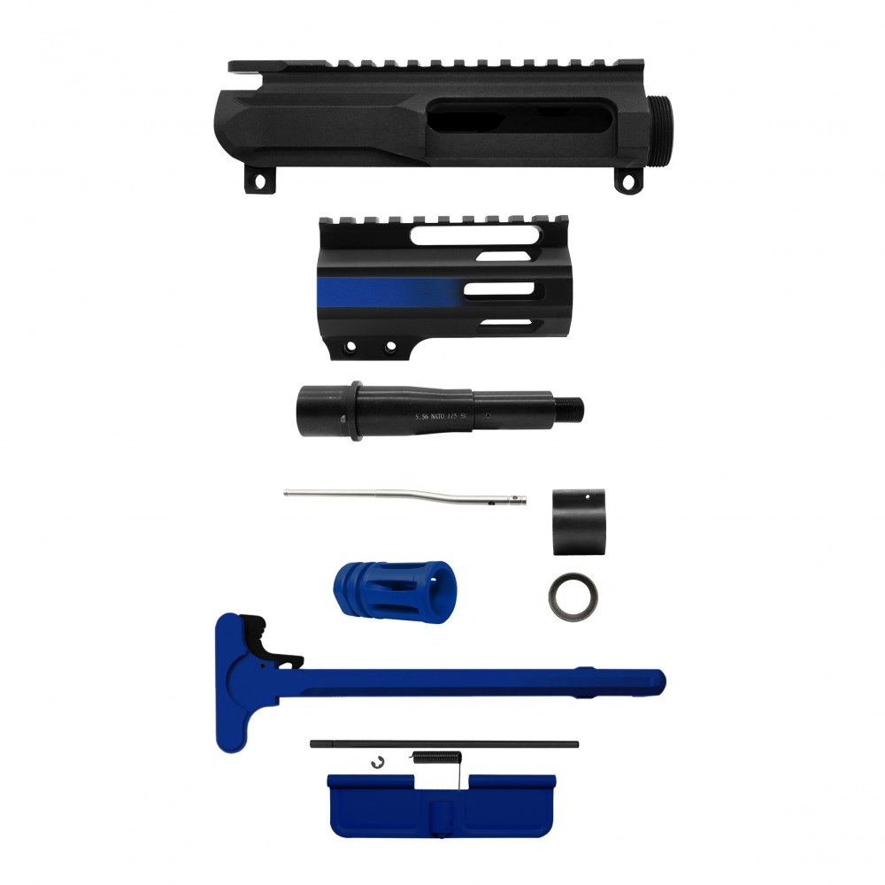 AR-15 .223/5.56 5" BARREL W/ 4'' HANDGUARD | ''BLU GRA-4 MARK II '' PISTOL KIT AR-15 .223/5.56 5" BARREL W/ 4'' HANDGUARD | ''BLU GRA-4 MARK II '' PISTOL KIT
