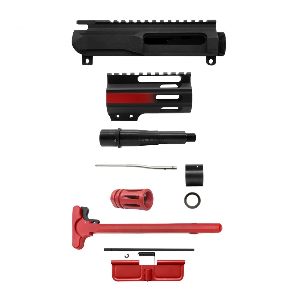 AR-15 .223/5.56 5" BARREL W/ 4'' HANDGUARD | ''RED GRA-4 MARK II '' PISTOL KIT AR-15 .223/5.56 5" BARREL W/ 4'' HANDGUARD | ''RED GRA-4 MARK II '' PISTOL KIT