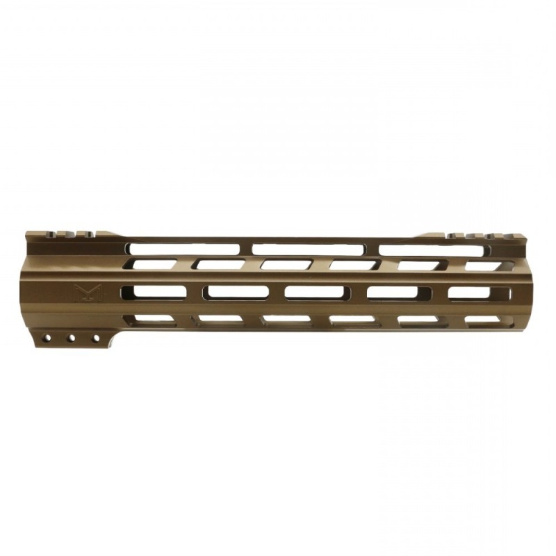 CERAKOTE BURNT BRONZE| AR-15 M-Lok Handguard Super Slim Free Float - 