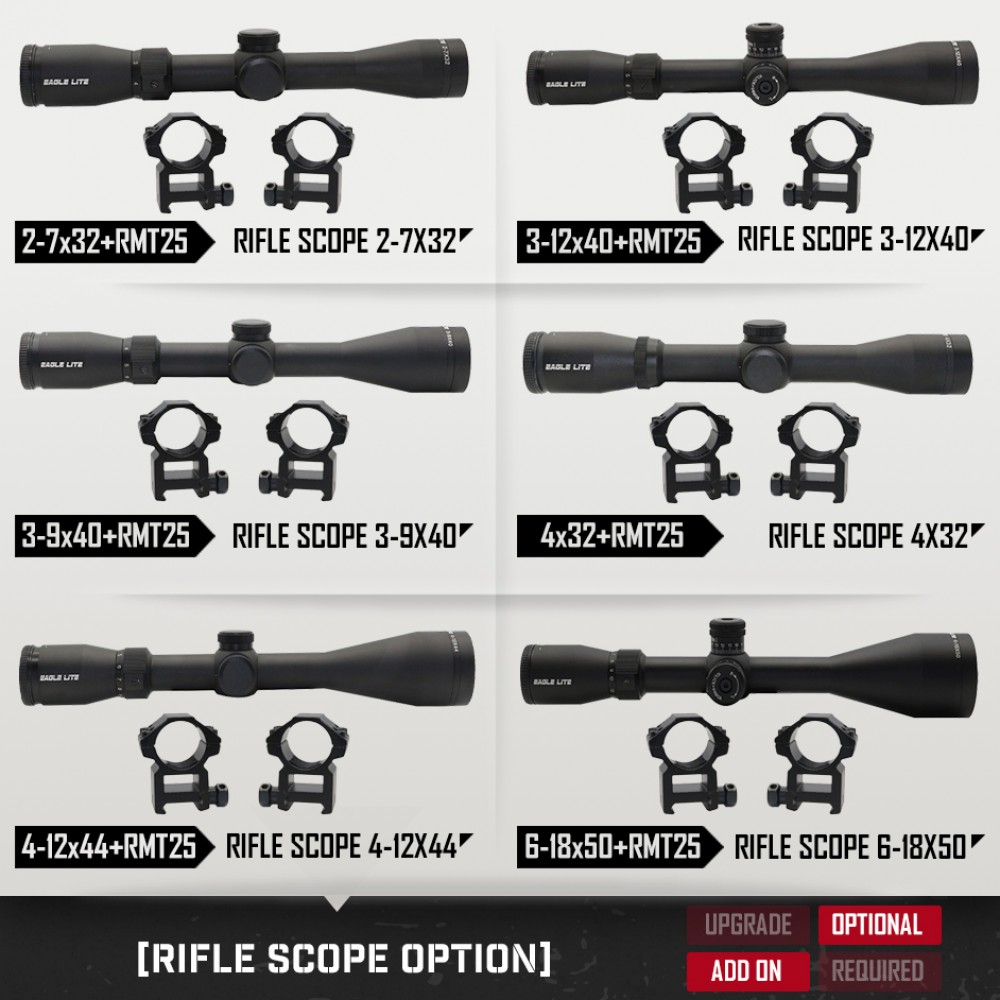 AR-15 .223/5.56 16" BARREL W/ HANDGUARD SIZE OPTION | ''ORG GRA'' CARBINE KIT