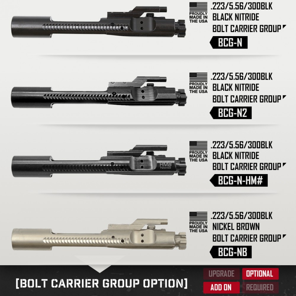 AR-15 .223/5.56 7.5" Barrel 7" Handguard Option | ''TRIDENT'' Pistol Kit