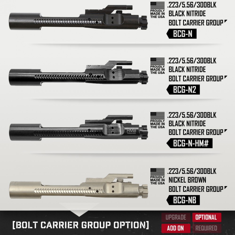 AR-15 .223/5.56 10.5" Barrel 10" Handguard Option |  ''MALICE'' Pistol Kit