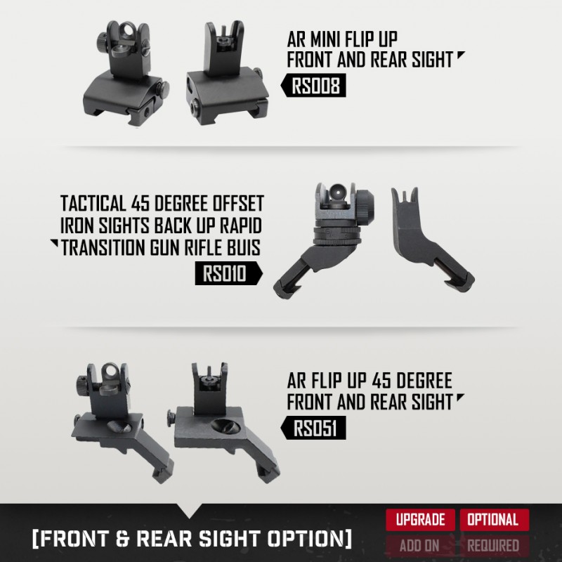 AR-15 .223/5.56 7" BARREL W/ 7'' HANDGUARD ''RGB CAM-FMLUSD-7'' PISTOL KIT