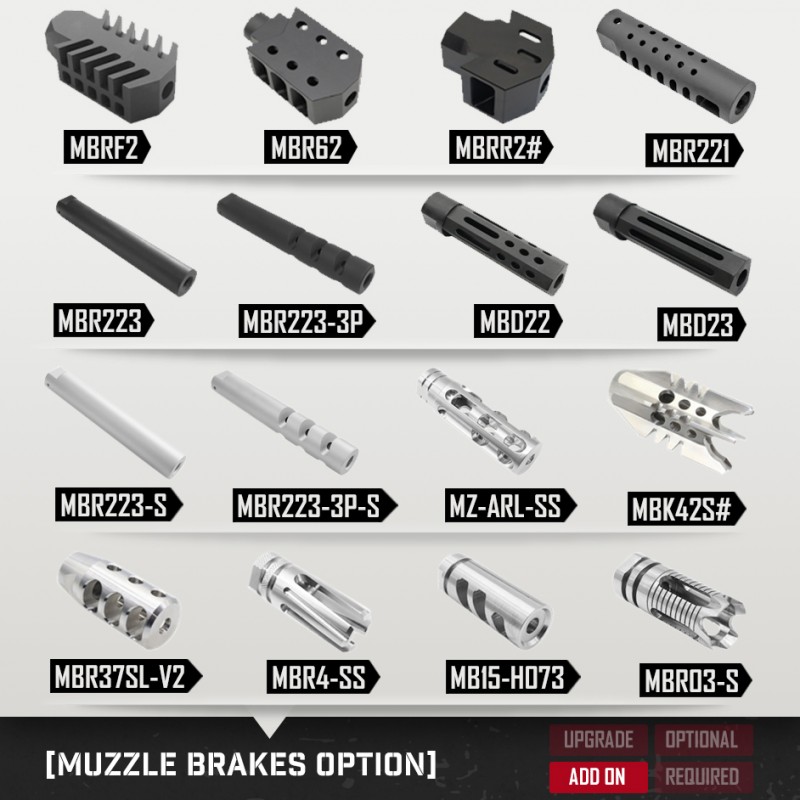 AR-15 .223/5.56 16" Barrel  W/ 15'' Handguard || Pistol Upper Build UPK99 [ASSMBLED]
