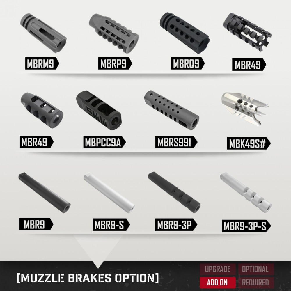 AR 9mm 4'' Barrel W/ 4'' Handguard Color Options| ''USA-4'' Pistol Kit AR 9mm 4'' Barrel W/ 4'' Handguard Color Options| ''USA-4'' Pistol Kit