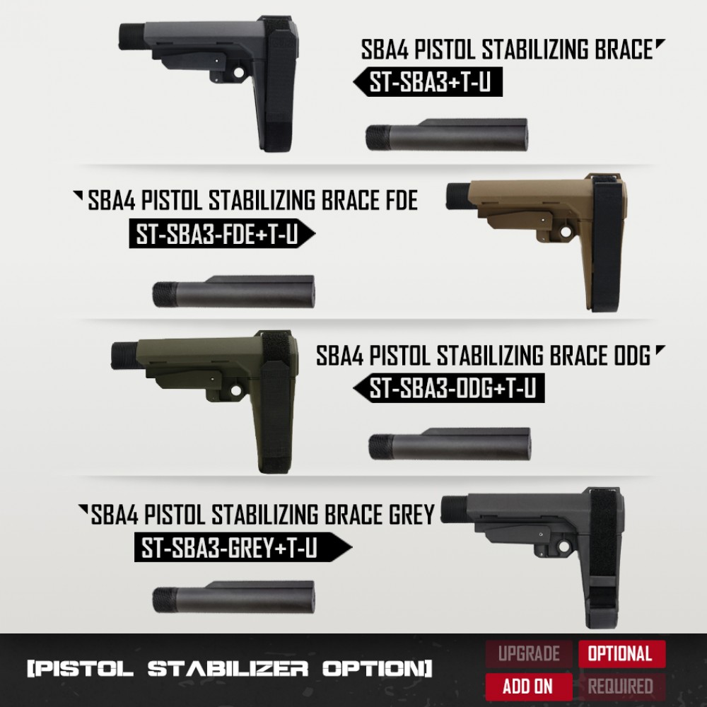 AR-15 .223/5.56 10.5" Barrel W/ 10" Handguard| ''LAETUS'' Pistol Kit