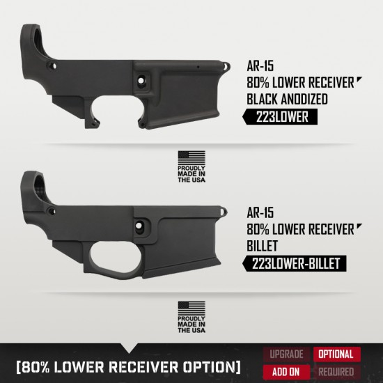 AR-15 .223/5.56 7.5" Barrel W/ 7" Handguard option | ''STANDARD'' Pistol Kit AR-15 .223/5.56 7.5" Barrel W/ 7" Handguard option | ''STANDARD'' Pistol Kit
