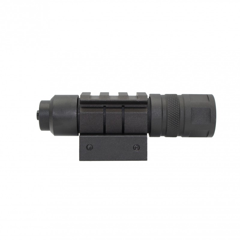150 Lumen Rifle Shotgun LED Compact Flashlight Picatinny Wire Switch