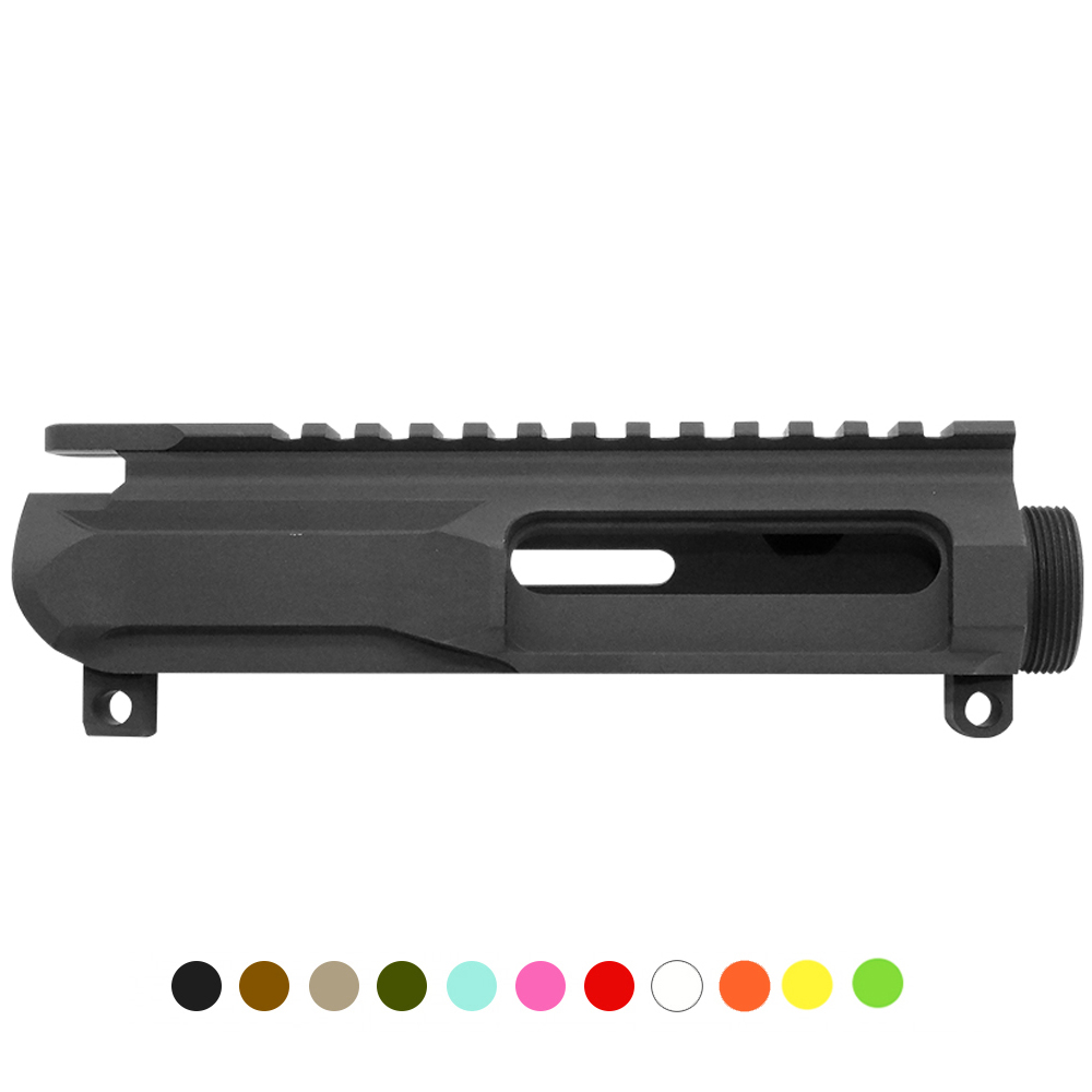 CERAKOTE COLOR OPTION| AR-15/47/9/300 Custom Lightweight Side Cut Billet Upper Receiver (Made In USA)