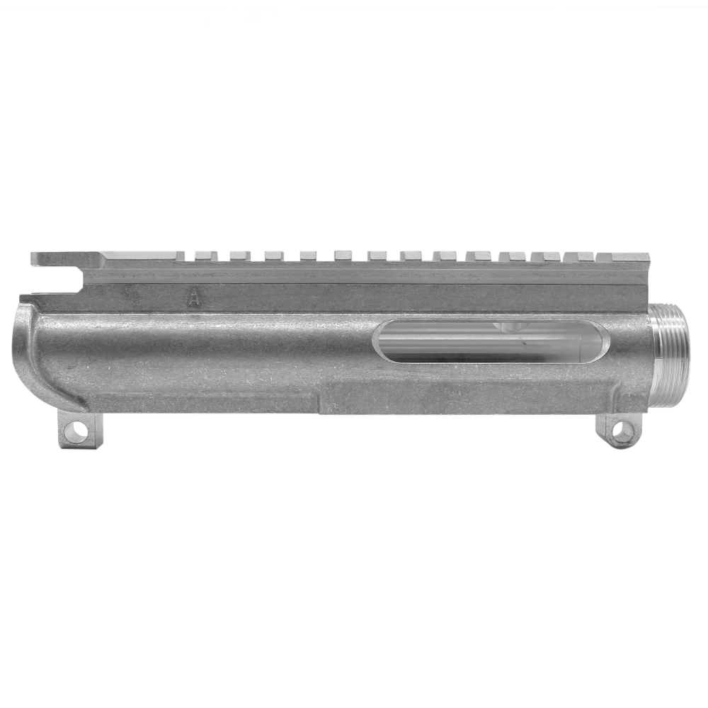 AR-15 Circle Slick Side DPMS Upper Receiver (RAW) - Forged M4 Flat Top | Multi Cal