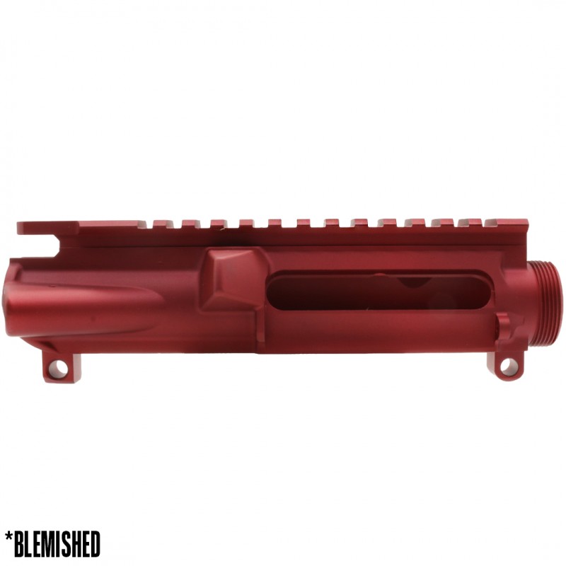 AR-15 Red Stripped Upper Receiver | Made In USA| Blemished |