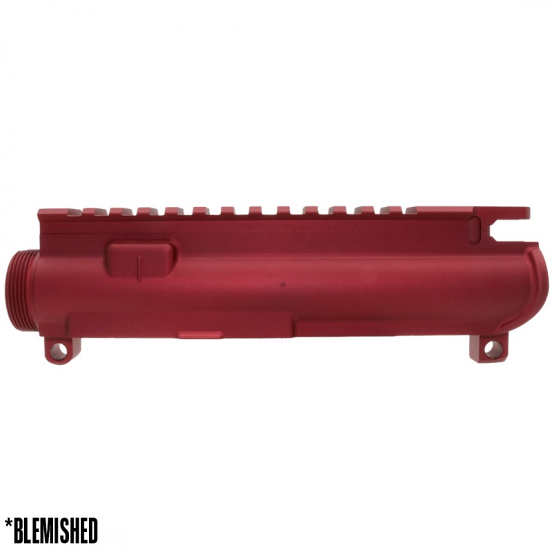 AR-15 Red Stripped Upper Receiver | Made In USA| Blemished |