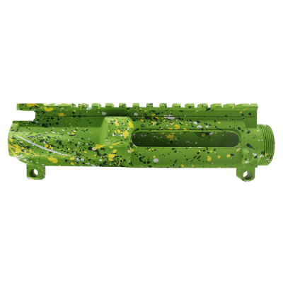 CERAKOTE SPLATTER ZBG | AR-15 Mil-Spec Upper Receiver - Base ZBG - Pattern - HLG.LEM.WHI - Made in U.S.A