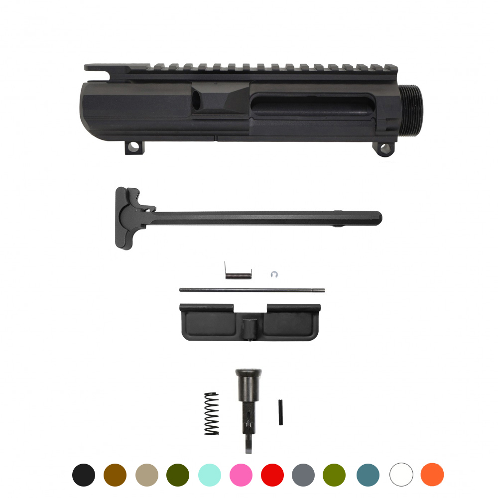 CERAKOTE COLOR OPTION| AR-10 Upper Receiver Bundle| Forward Asist| Dust Cover| Charging Handle 