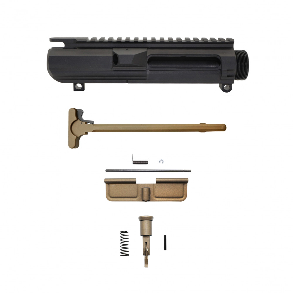 CERAKOTE COLOR OPTION| AR-10 Upper Receiver Bundle| Forward Asist| Dust Cover| Charging Handle 