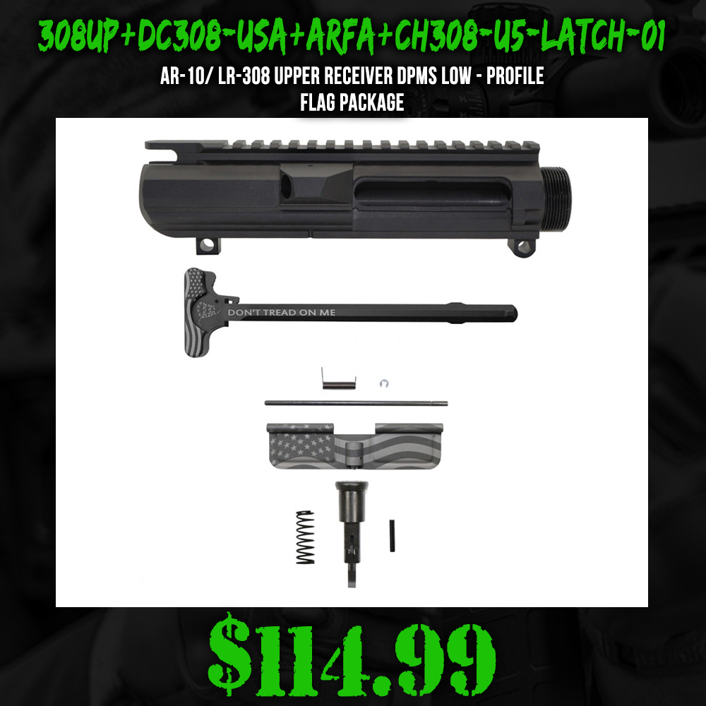 AR-10/ LR-308 Upper Receiver DPMS Low- Profile- Flag Package 