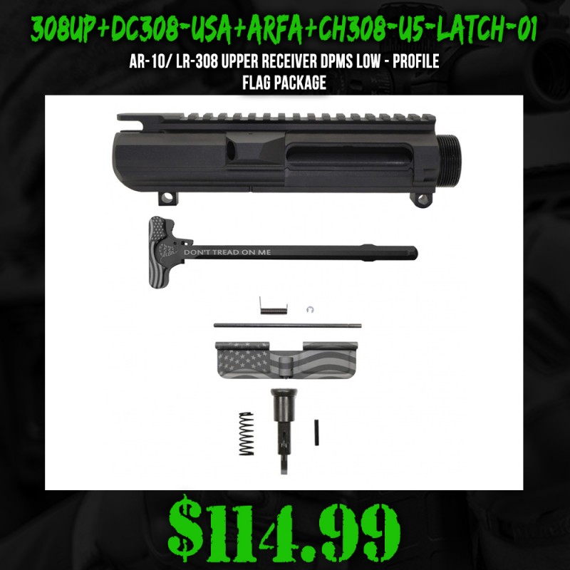 AR-10/ LR-308 Upper Receiver DPMS Low- Profile- Flag Package 