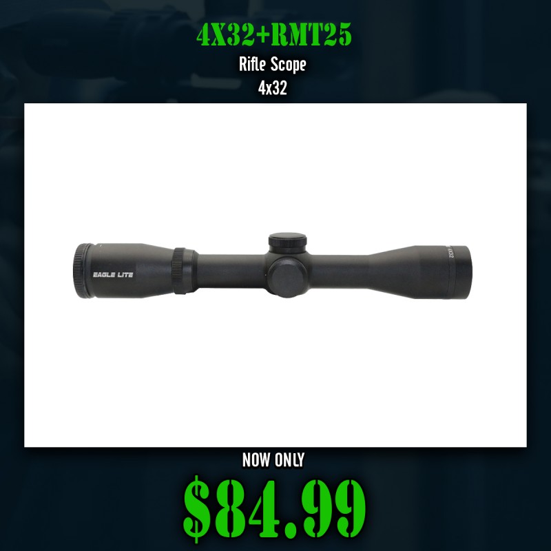 Rifle Scope 4x32