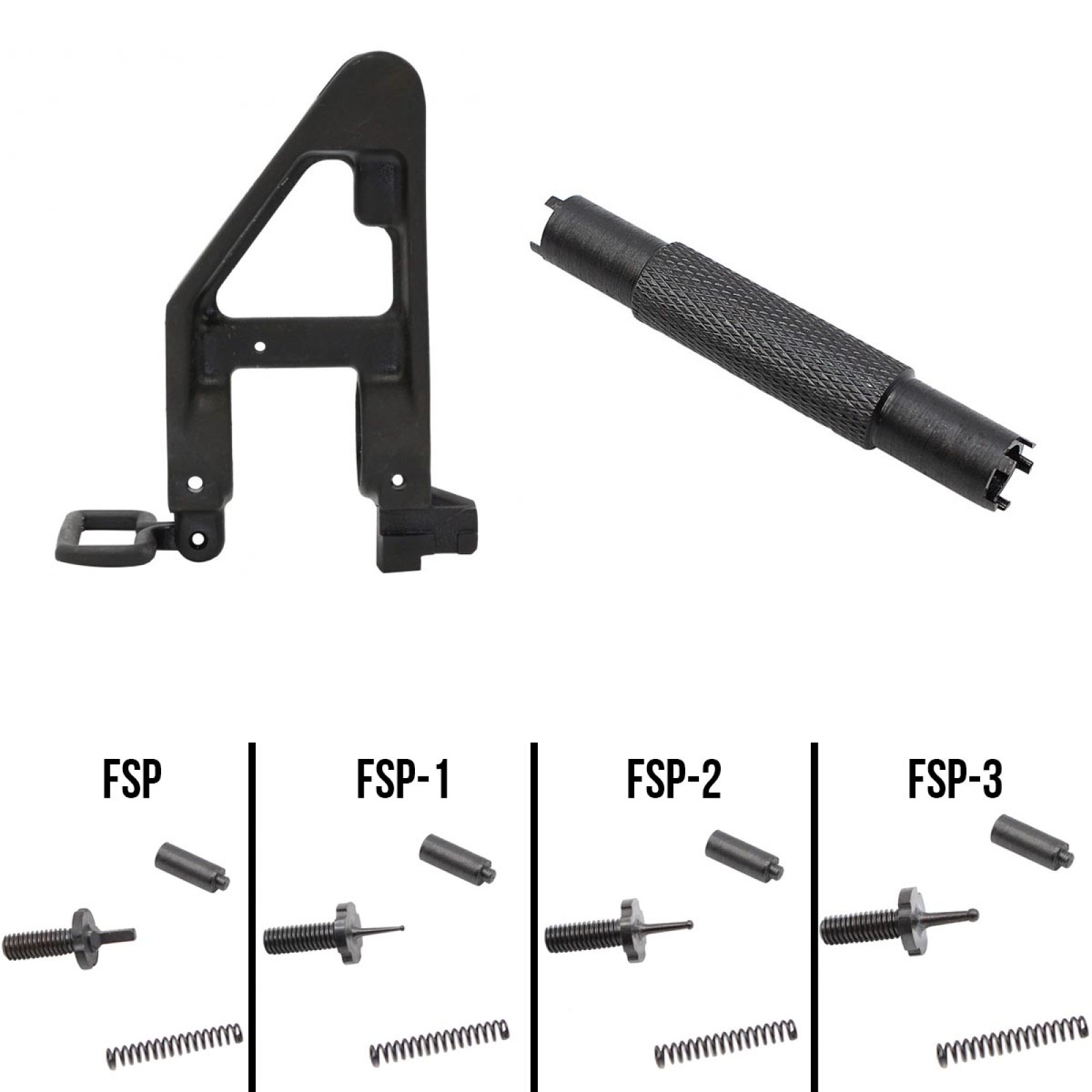 AR15 Front Sight Gas Block Post Package - OutdoorSportsUSA