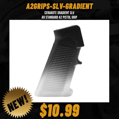 CERAKOTE GRADIENT SLV | AR Standard A2 Pistol Grip
