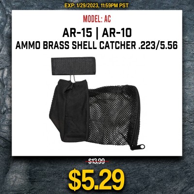AR-15 | AR-10 Ammo Brass Shell Catcher .223/5.56