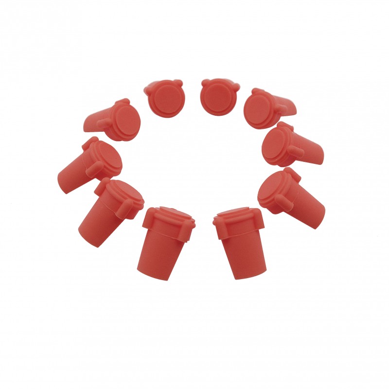 AR Accu Wedge Buffer Strong Anti-Wobble Upper/Lower Receiver Tightener 223-Red(Set Of 10)