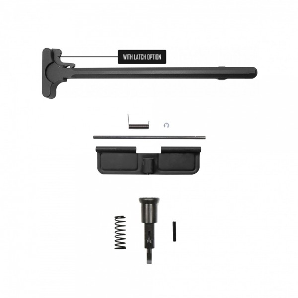 AR-10 / LR-308 Package Dust Cover, Forward Assist with Latch Option on Charging Handle AR-10 / LR-308 Package Dust Cover, Forward Assist with Latch Option on Charging Handle