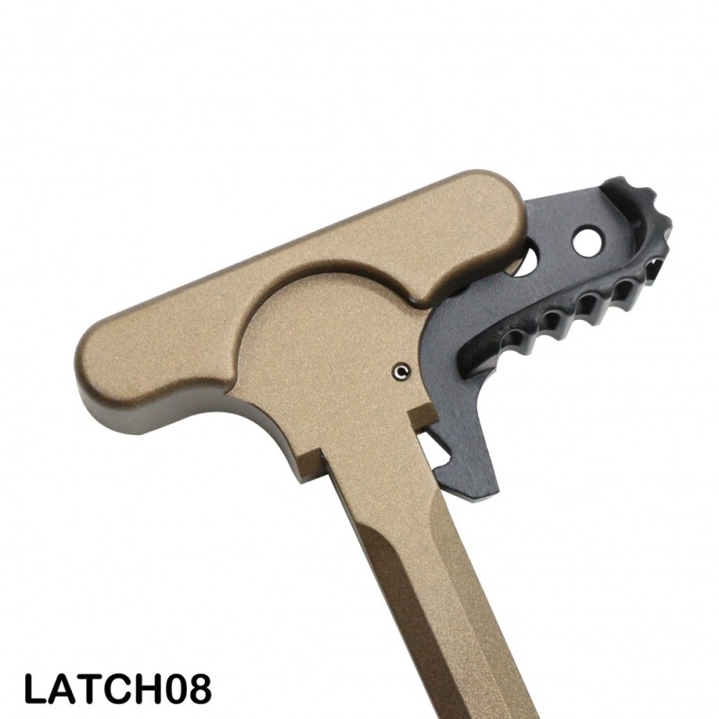 AR-10 / LR-308 CERAKOTE BURNT BRONZE Package Dust Cover, Forward Assist with Latch Option on Charging Handle