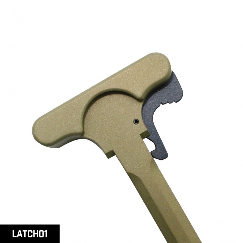 AR-10 / LR-308 CERAKOTE EL GREEN Package Dust Cover, Forward Assist with Latch Option on Charging Handle