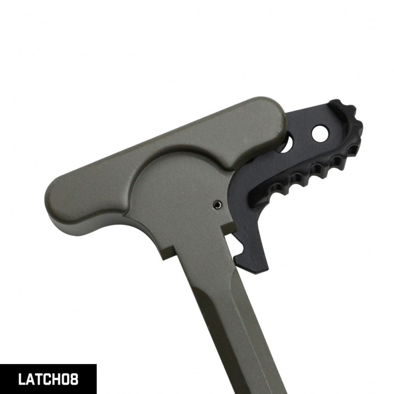 AR-10 / LR-308 CERAKOTE OD GREEN Package Dust Cover, Forward Assist with Latch Option on Charging Handle