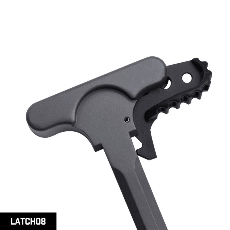 AR-10 / LR-308  CERAKOTE SNIPER GREY Package Dust Cover, Forward Assist with Latch Option on Charging Handle
