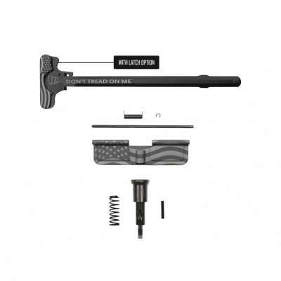 AR-10 / LR-308 Patriotic Package Dust Cover, Forward Assist with Latch Option on Charging Handle