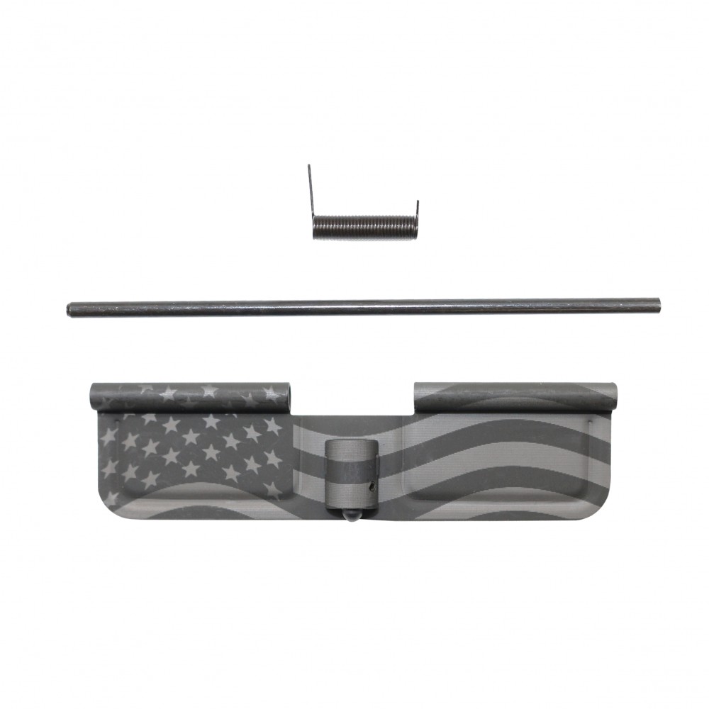 AR-10 / LR-308 Patriotic Package Dust Cover, Forward Assist with Latch Option on Charging Handle