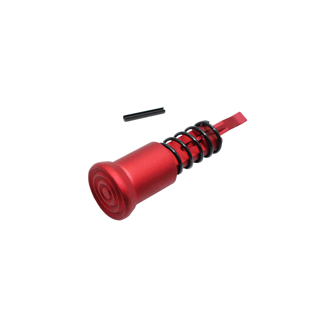 Fear Nothing and Lower Everything| AR-15 Red Anodized Accent Bundle