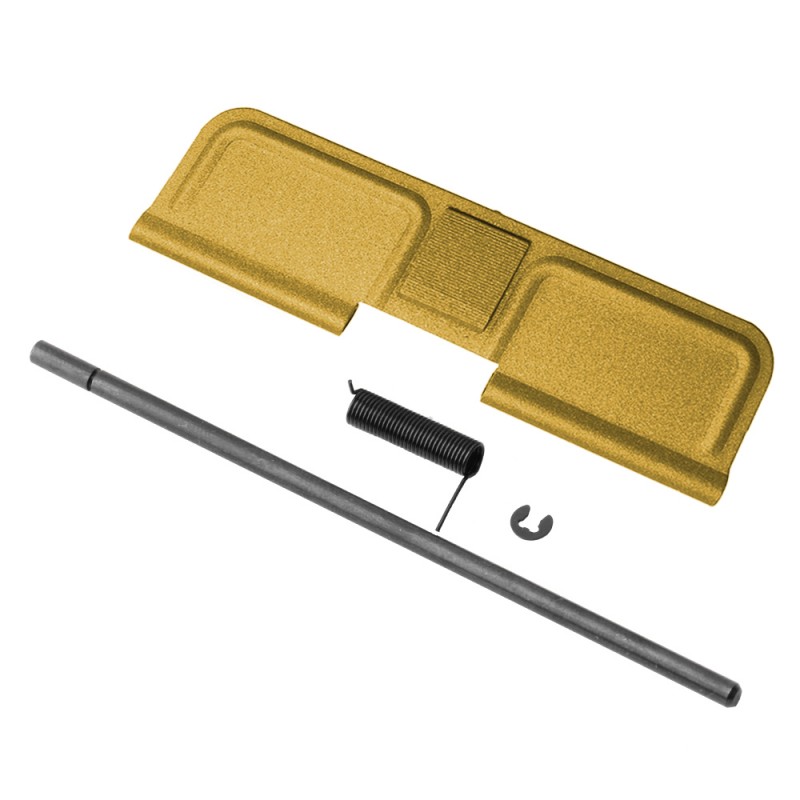 Cerakote Gold Accessory Pack| AR-15/9 Charging Handle Forward Assist and Dust Cover