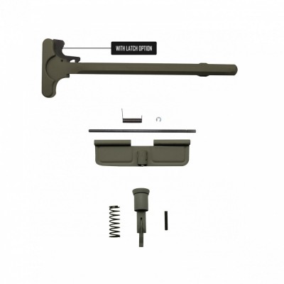 Cerakote OD-Green Accessory Pack| AR-15/9 Charging Handle Forward Assist and Dust Cover