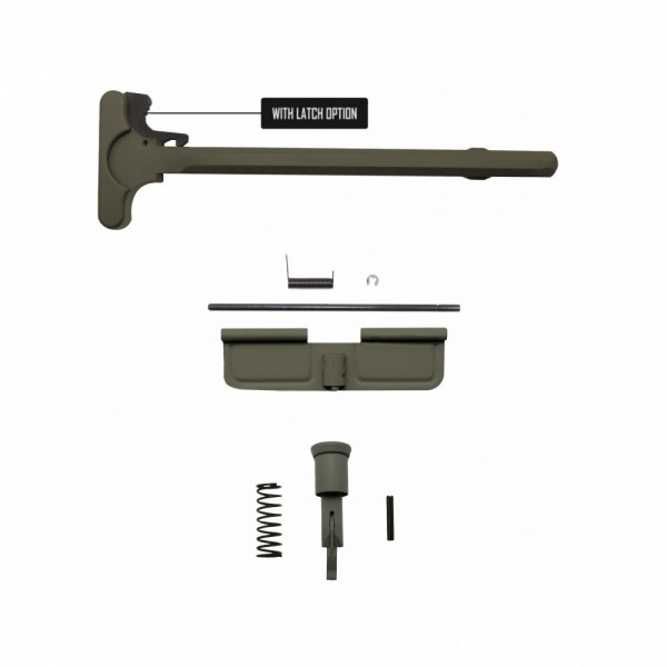 Cerakote OD-Green Accessory Pack| AR-15/9 Charging Handle Forward Assist and Dust Cover Cerakote OD-Green Accessory Pack| AR-15/9 Charging Handle Forward Assist and Dust Cover