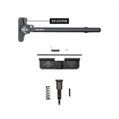 AR-15 ODS Package Dust Cover, Forward Assist with Latch Option on Charging Handle