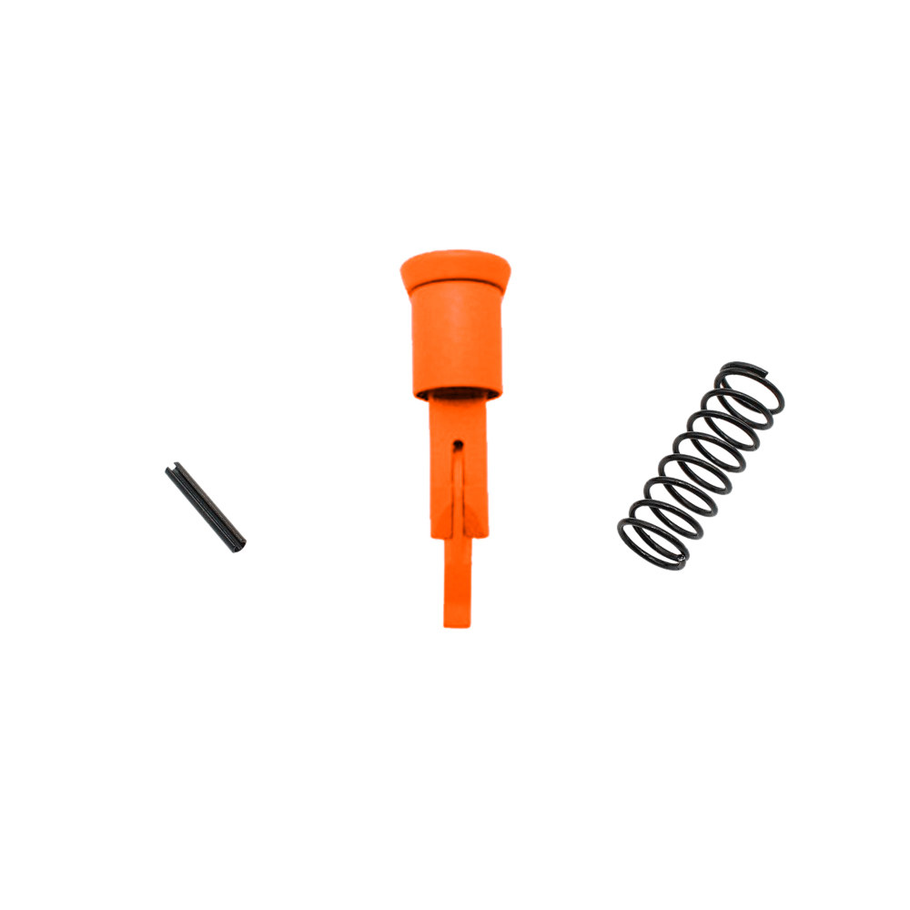 Cerakote Hunter Orange Accessory Pack| AR-15/9 Charging Handle Forward Assist and Dust Cover