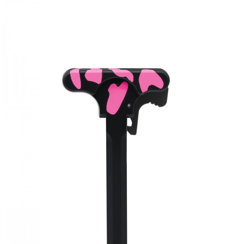 CERAKOTE CAMO | Accessory Pack - Black and Pink | AR-15/9 Charging Handle Forward Assist and Dust Cover