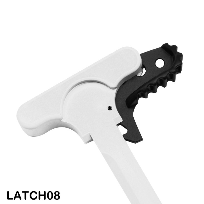 Cerakote Bright White Accessory Pack| AR-15/9 Charging Handle Forward Assist and Dust Cover