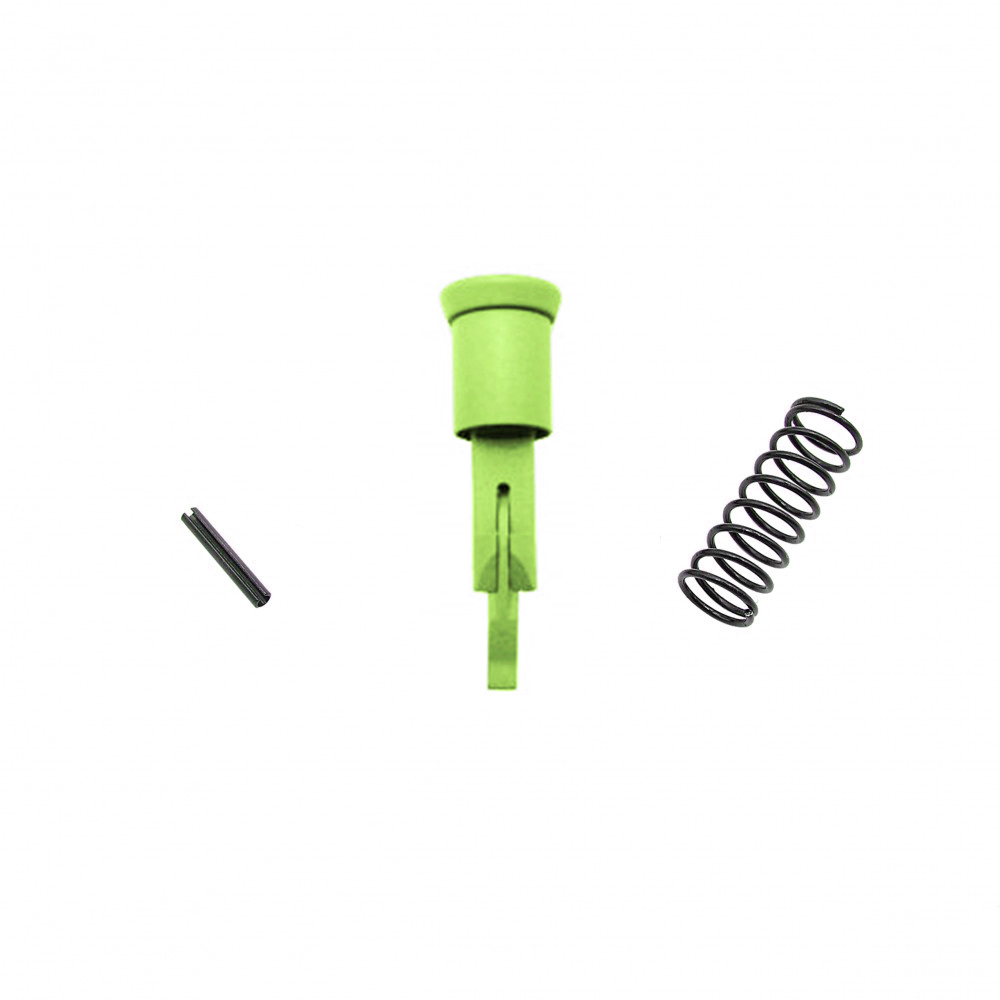 Cerakote Zombie Green Accessory Pack| AR-15/9 Charging Handle Forward Assist and Dust Cover