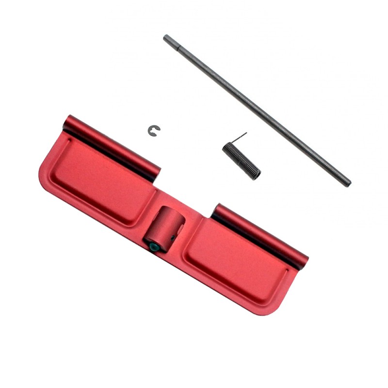 RED Anodized Accessory Pack | AR-15/9 Sledge Charging Handle Forward Assist and Dust Cover