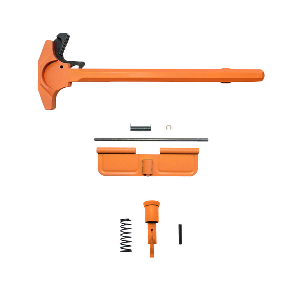 CERAKOTE HUNTER ORANGE| AR-15 Bundle Upgraded Talon Charging Handle