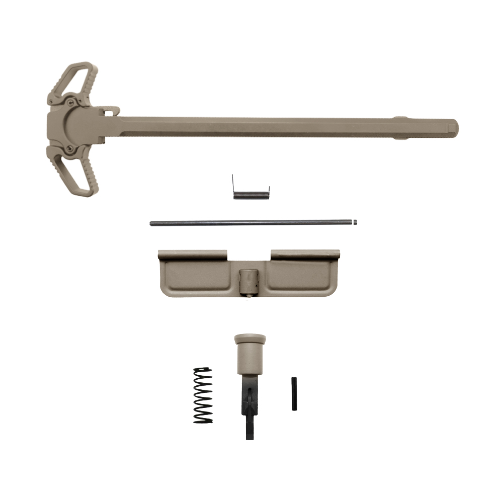 CERAKOTE FDE| AR-10 Bundle Upgraded Dual Ambidextrous Charging Handle
