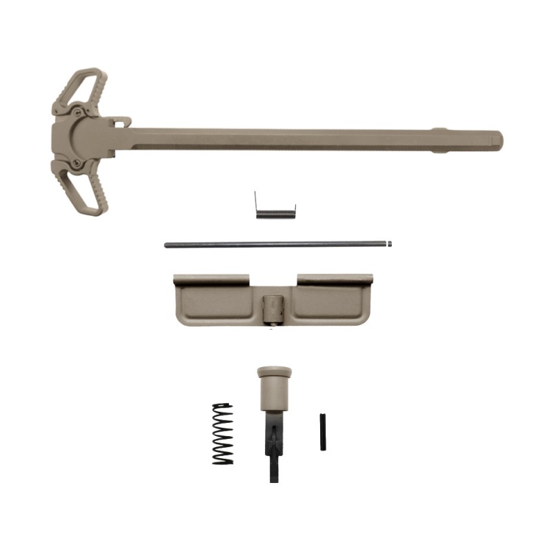 CERAKOTE FDE| AR-10 Bundle Upgraded Dual Ambidextrous Charging Handle