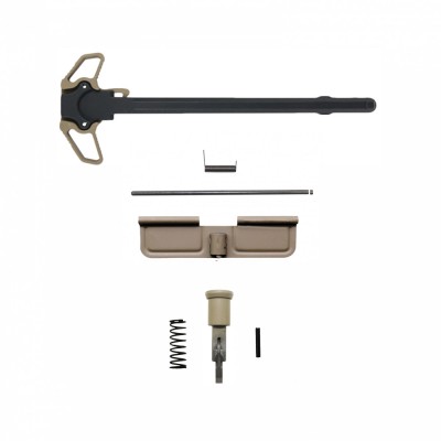 CERAKOTE FDE| AR-10 Bundle Upgraded Dual Ambidextrous Charging Handle