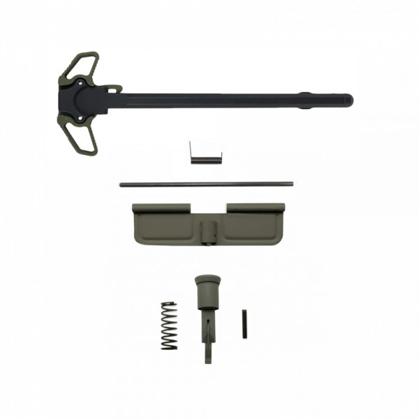 CERAKOTE OD GREEN| AR-10 Bundle Upgraded Dual Ambidextrous Charging Handle CERAKOTE OD GREEN| AR-10 Bundle Upgraded Dual Ambidextrous Charging Handle