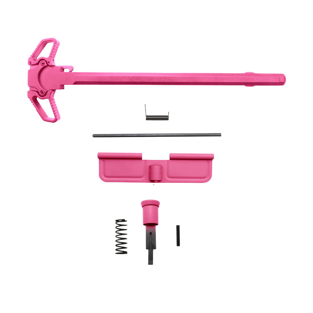 CERAKOTE PINK| AR-10 Bundle Upgraded Dual Ambidextrous Charging Handle CERAKOTE PINK| AR-10 Bundle Upgraded Dual Ambidextrous Charging Handle