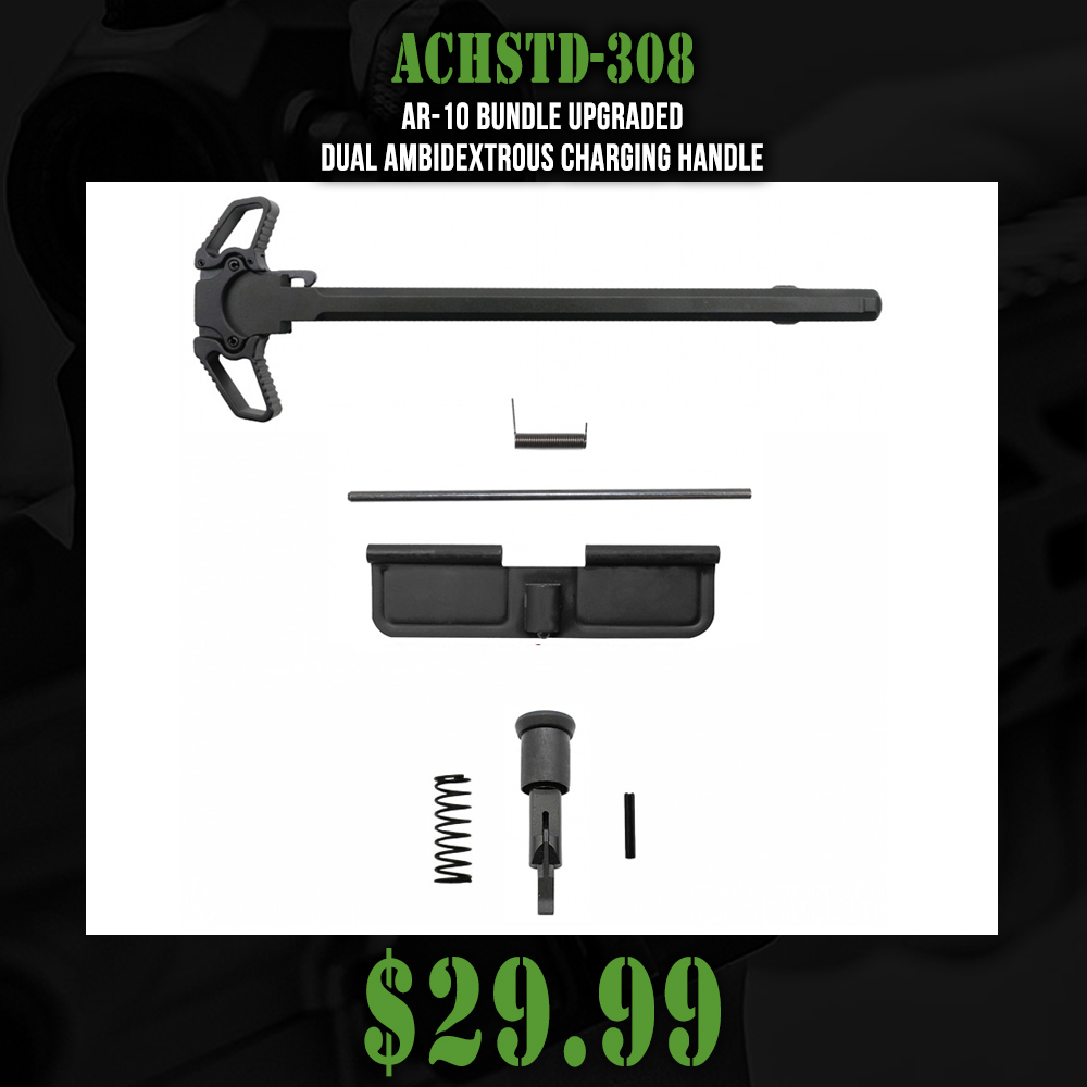 AR-10 Bundle Upgraded Dual Ambidextrous Charging Handle